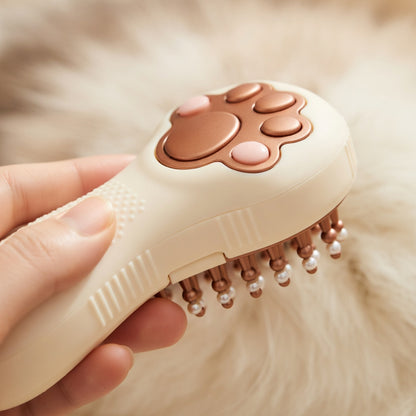 Pet Steam Brush 3-in-1 Grooming Tool