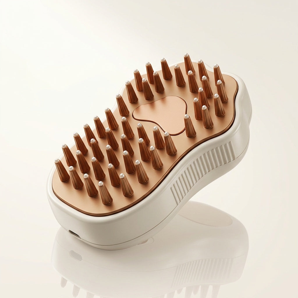 Pet Steam Brush 3-in-1 Grooming Tool
